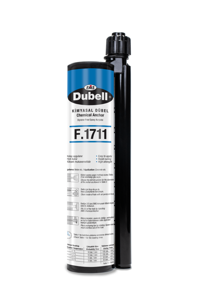 Химический анкер EMS DUBELL F.1711